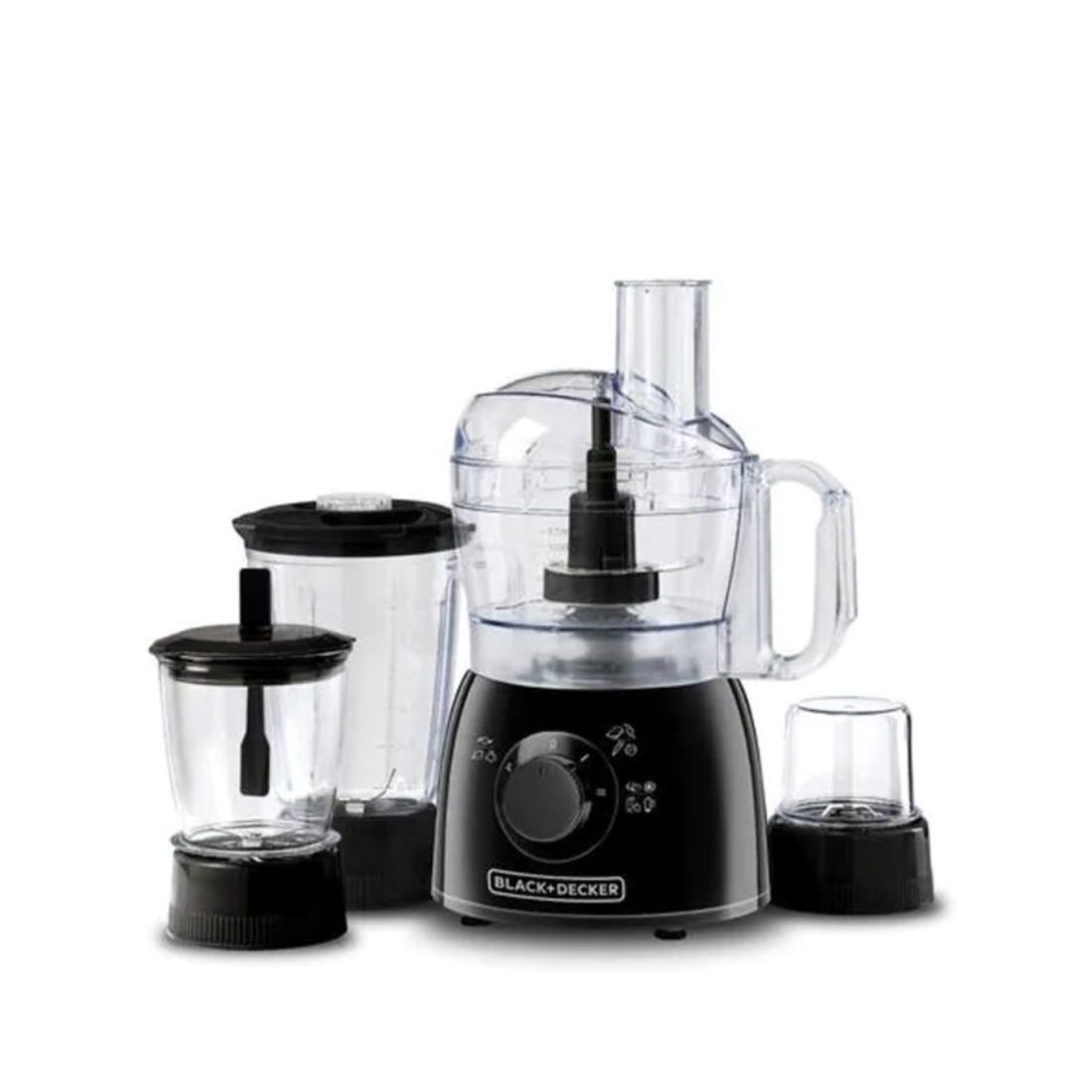 BLACK+DECKER 400W Food Processor With Blender + Mincer + Grinder